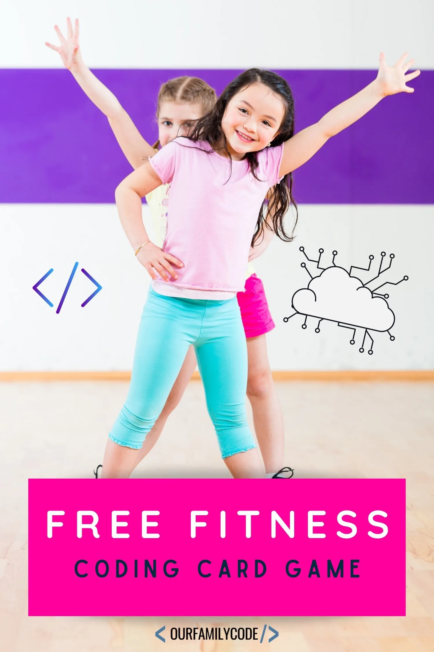 Free Fitness coding card game