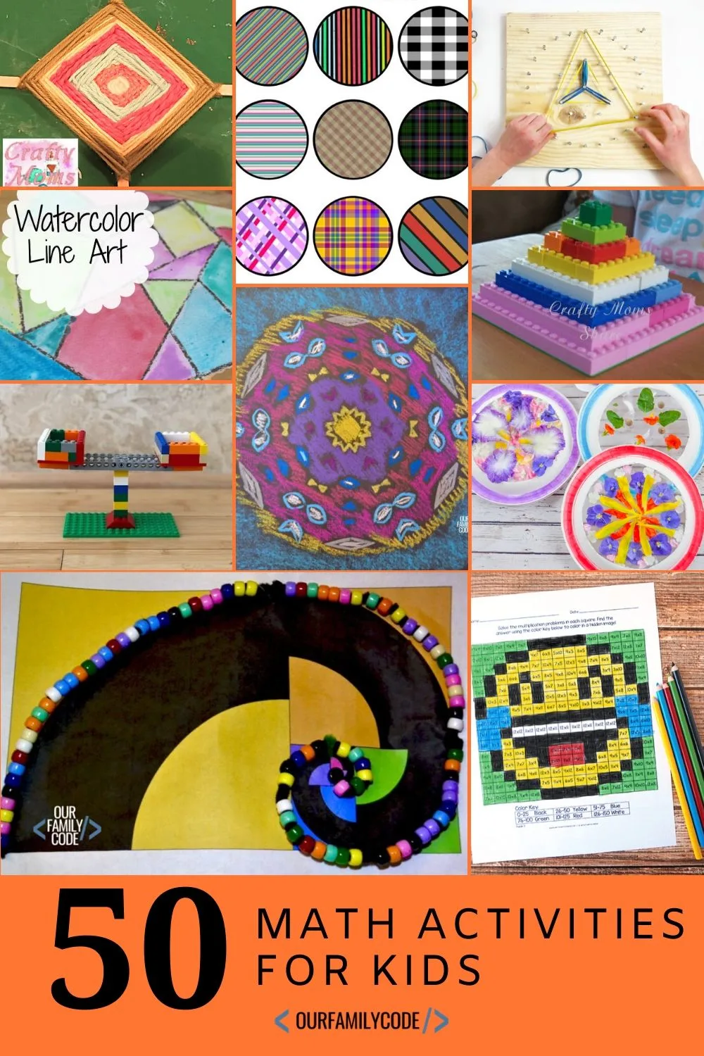 math art projects for preschoolers