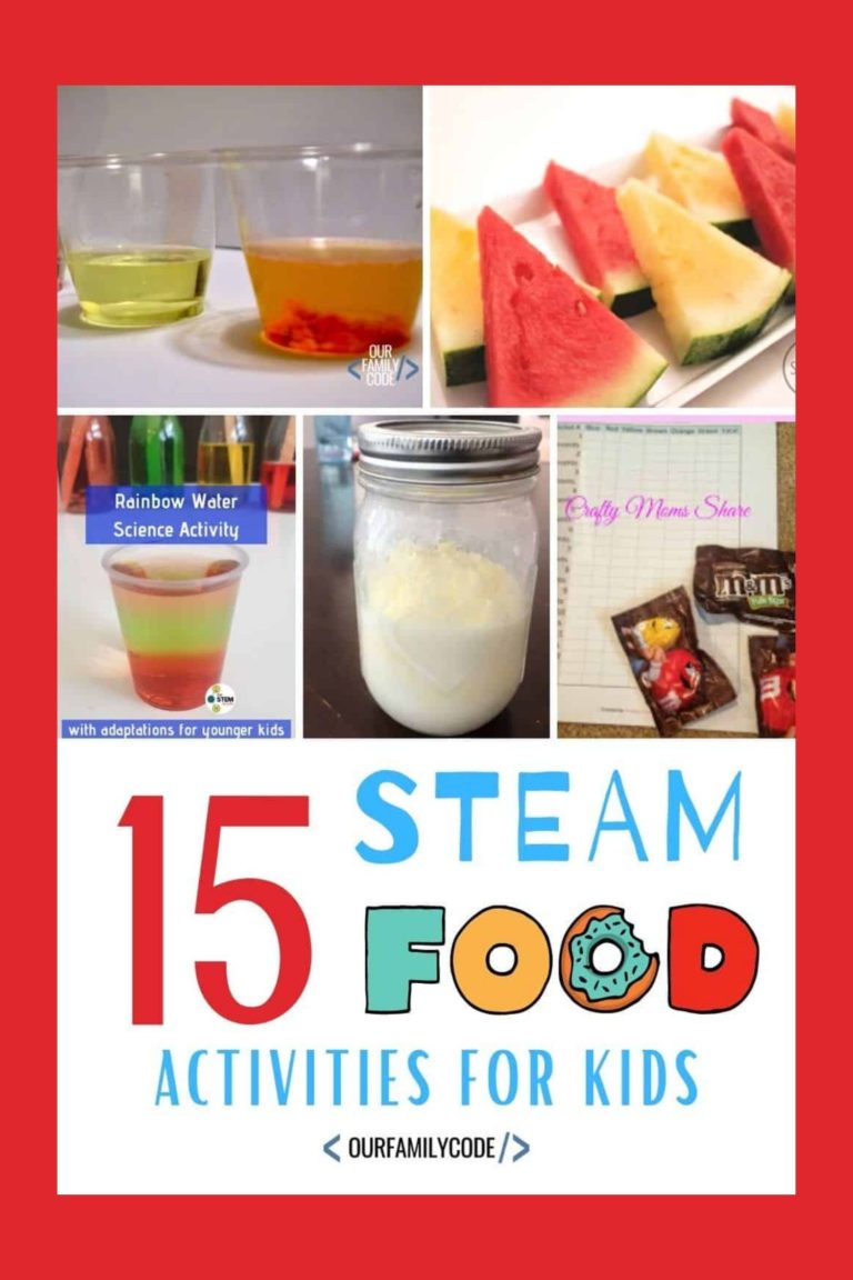 STEAM Food Activities for Kids Handson Learning Our Family Code