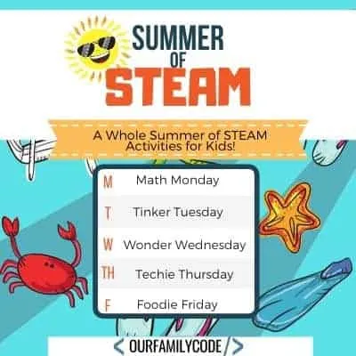 FI Summer of Steam Activities for Kids You’ll love these hands-on science STEAM activities!