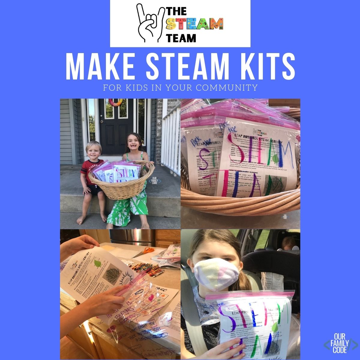 Remote Learning STEAM Kits: Community Project