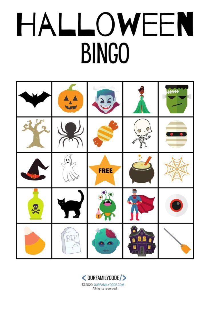 Halloween bingo for kids social distance holiday This Spring Bucket List for families is a great way to make sure you get outside together this Spring and enjoy the season!