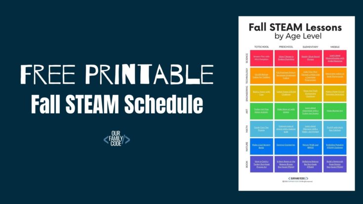 bh fb Free Printable fall steam schedule In November, we feature a "Thankful Tree" in our house because it's important to reflect on the things and people that we have in our lives!