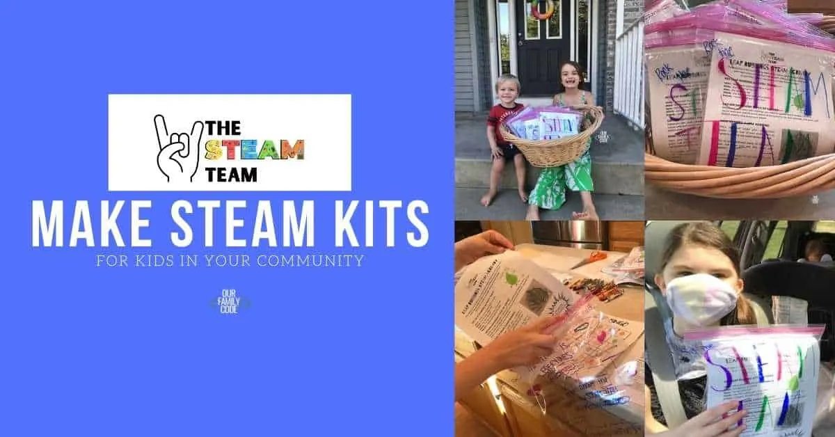 Remote Learning STEAM Kits: Community Project bh fb make steam kits for kids in your community This civic project encourages communities to ensure equal education and personalized learning by making and delivering remote learning STEAM kits to kids in our community!