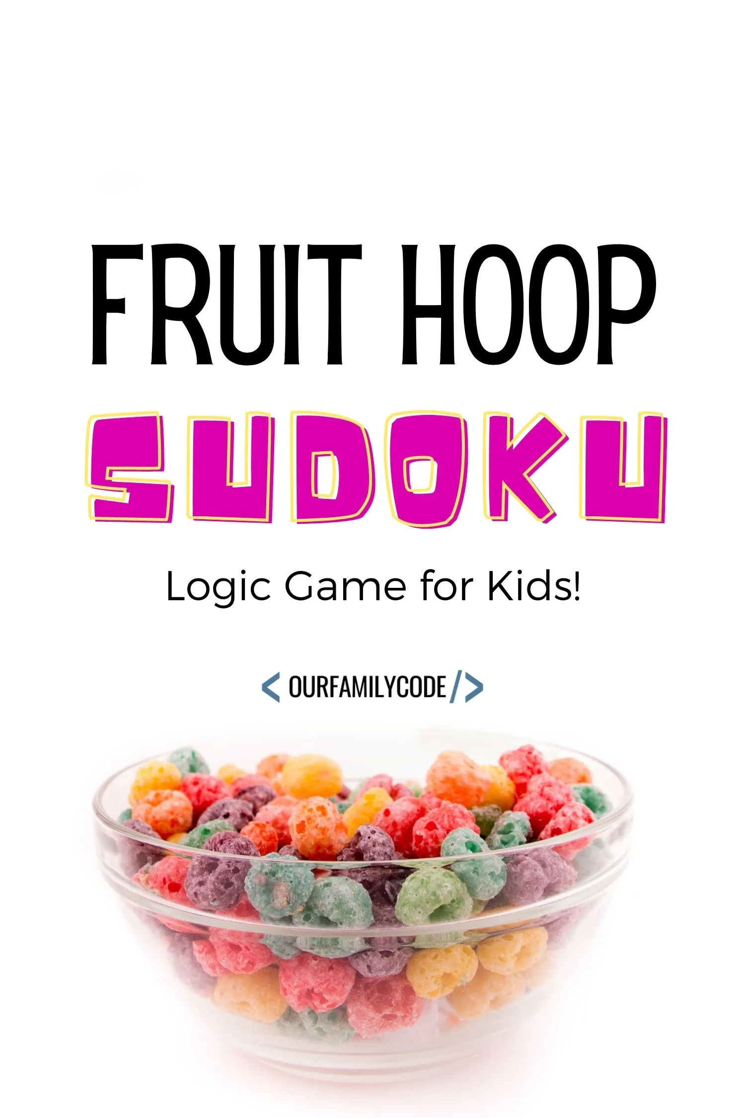 fruit hoop summer sudoku game for kids