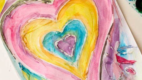 glue and watercolour resiist art Learn how to draw a lion and make chalk pastel glue resist art with this easy low-prep STEAM activity for kids!