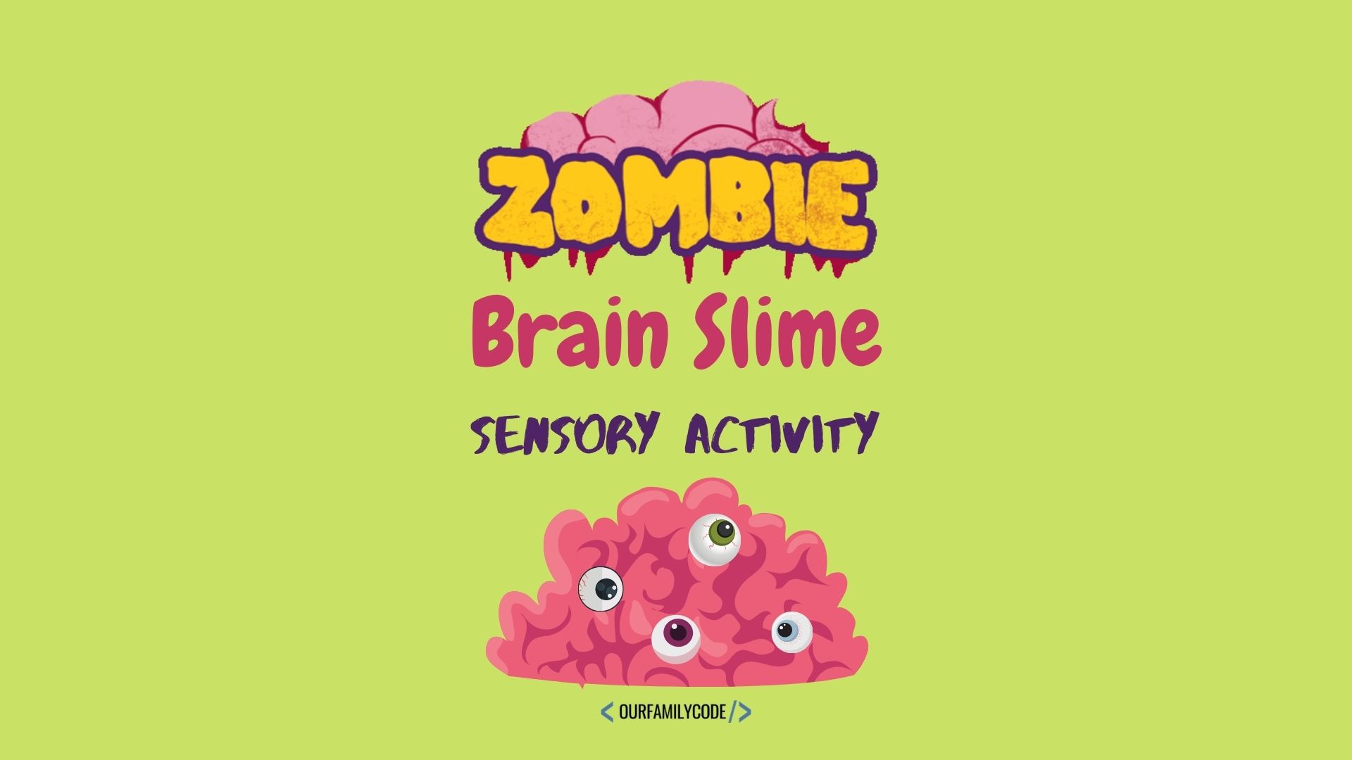 fb bh zombie brain slime sensory activity