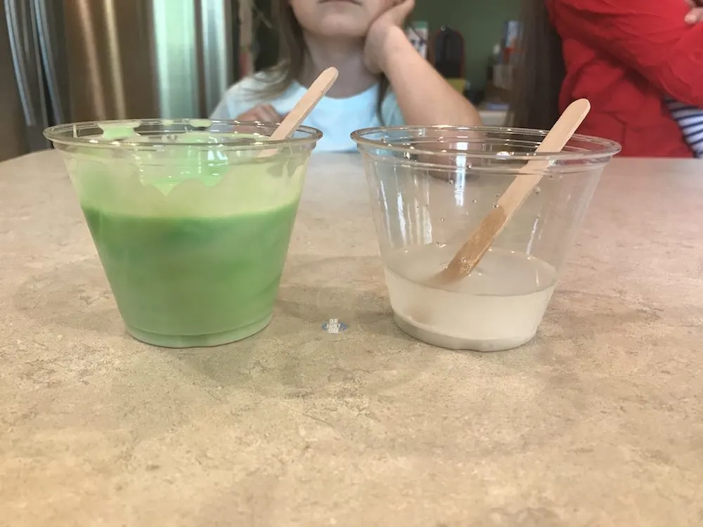 two ogre slime mixtures