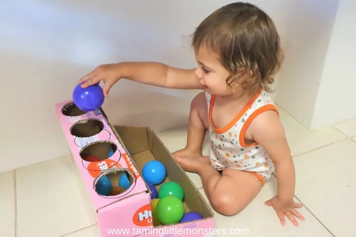 DIY ball drop box.pngx96677 These recycled crafts and activities for kids are a great way to reuse recycling materials and learn about protecting our environment!