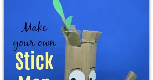Make2Byour2Bown2BStick2BMan2Bkids2Bcrafts These recycled crafts and activities for kids are a great way to reuse recycling materials and learn about protecting our environment!