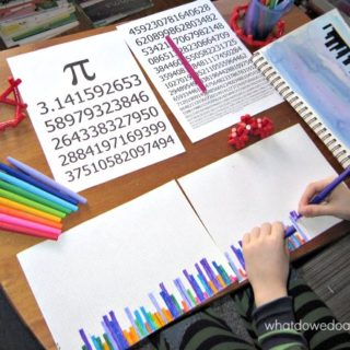 math art pi city 1 Check out these great STEAM Pi Day activities for kids that pair math with technology, art, engineering, and science!