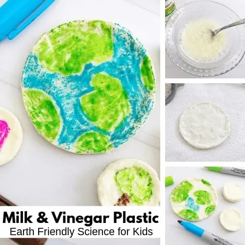 milk and vinegar plastic earth day These recycled crafts and activities for kids are a great way to reuse recycling materials and learn about protecting our environment!