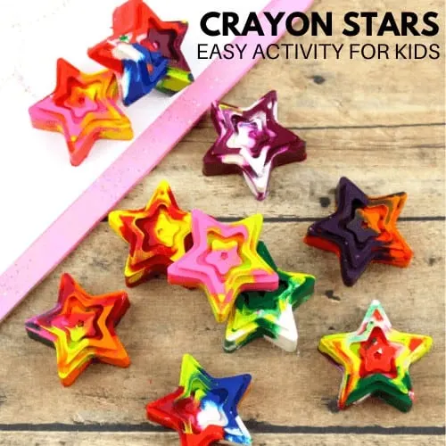 star crayon Activity for Kids These recycled crafts and activities for kids are a great way to reuse recycling materials and learn about protecting our environment!