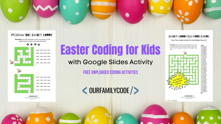 bh fb Easter unplugged coding This Easter egg algorithm art activity introduces basic coding skills by giving kids a set of rules and steps to follow to create unique designs in each Easter egg! 