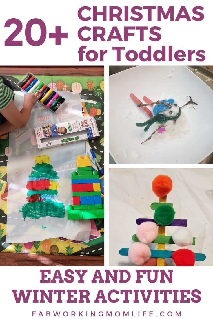 20 plus christmas crafts for toddlers This is your one-stop shop for easy Christmas crafts, activities, and Christmas cookie recipes for kids! You are going to love this ultimate Christmas list!