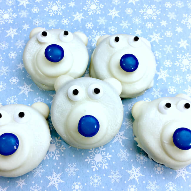 Polar Bear Oreos 3 3 This is your one-stop shop for easy Christmas crafts, activities, and Christmas cookie recipes for kids! You are going to love this ultimate Christmas list!