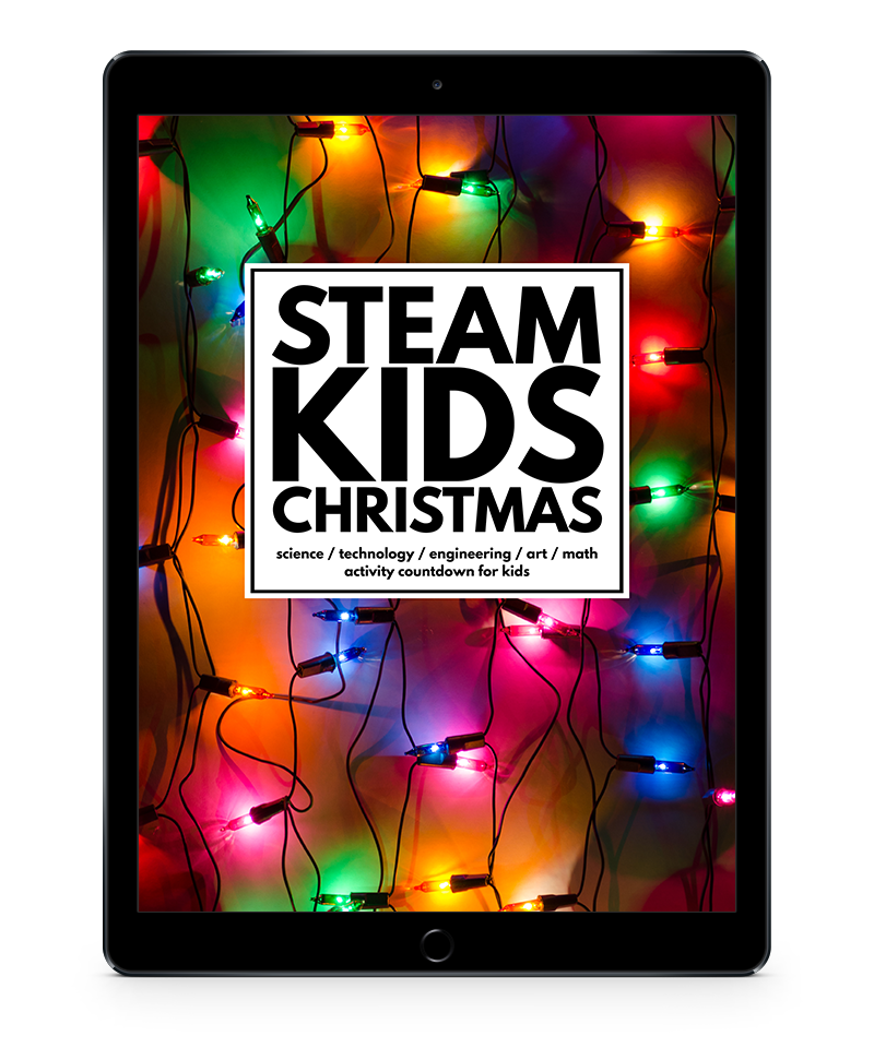 A picture of STEAM Kids Christmas ebook. 