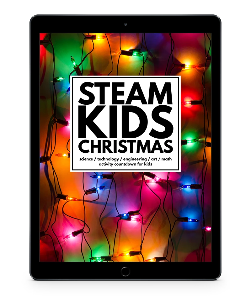 A picture of STEAM Kids Christmas ebook. 